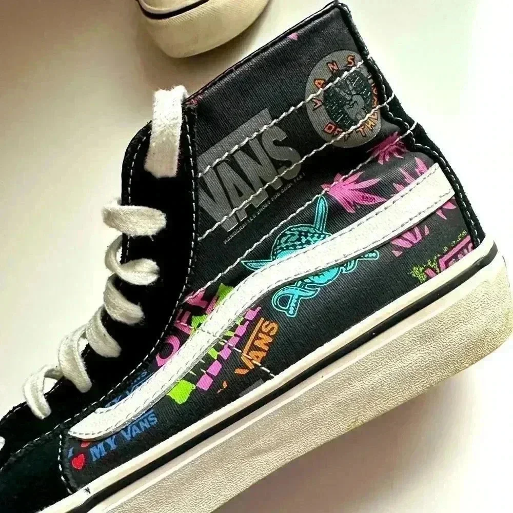 Vans Sk8-Hi 138 Decon V66 Black/Multi Unisex Sneaker Shoe